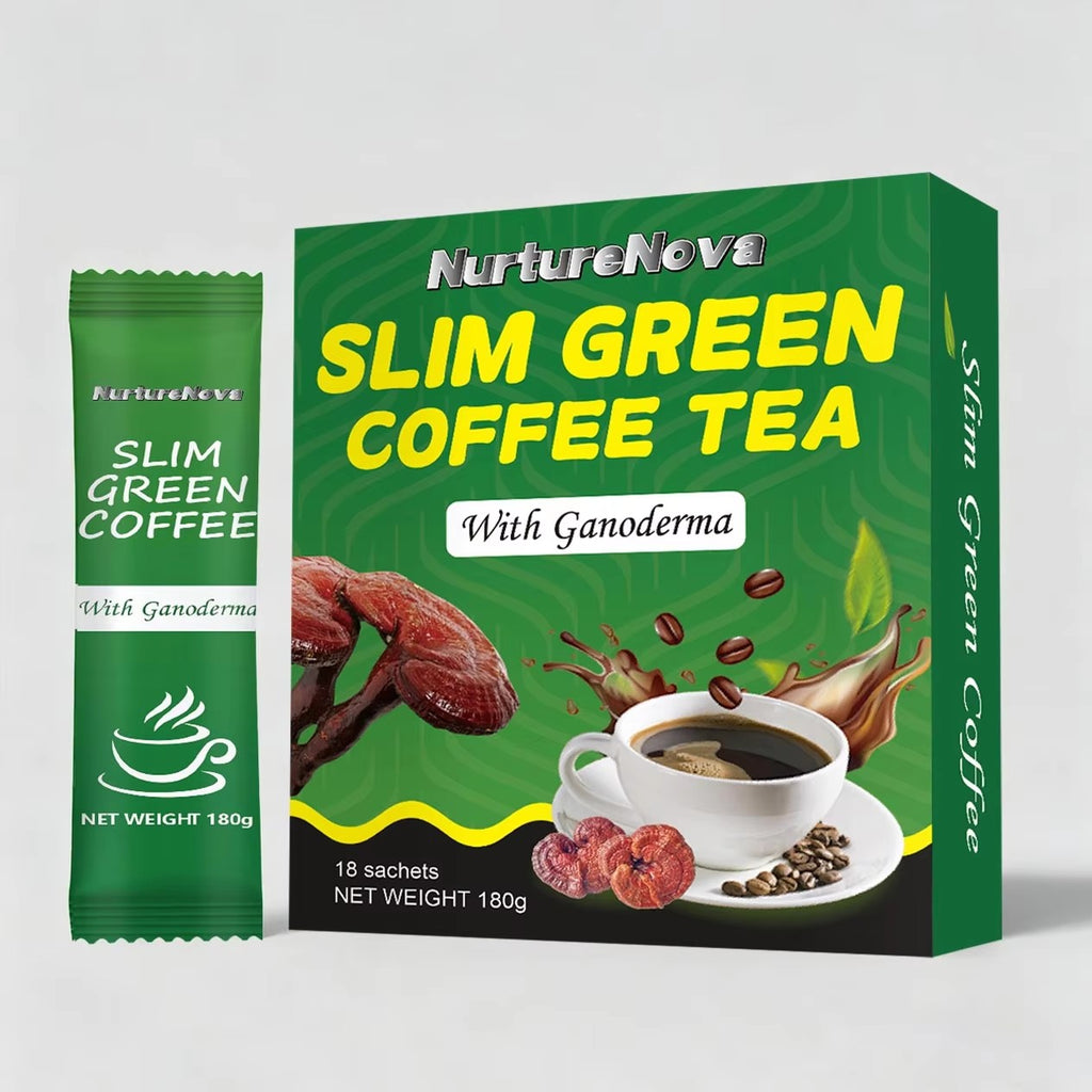 Slim Green Coffee Tea - Weight Management Support |18 Sachets|Dropship