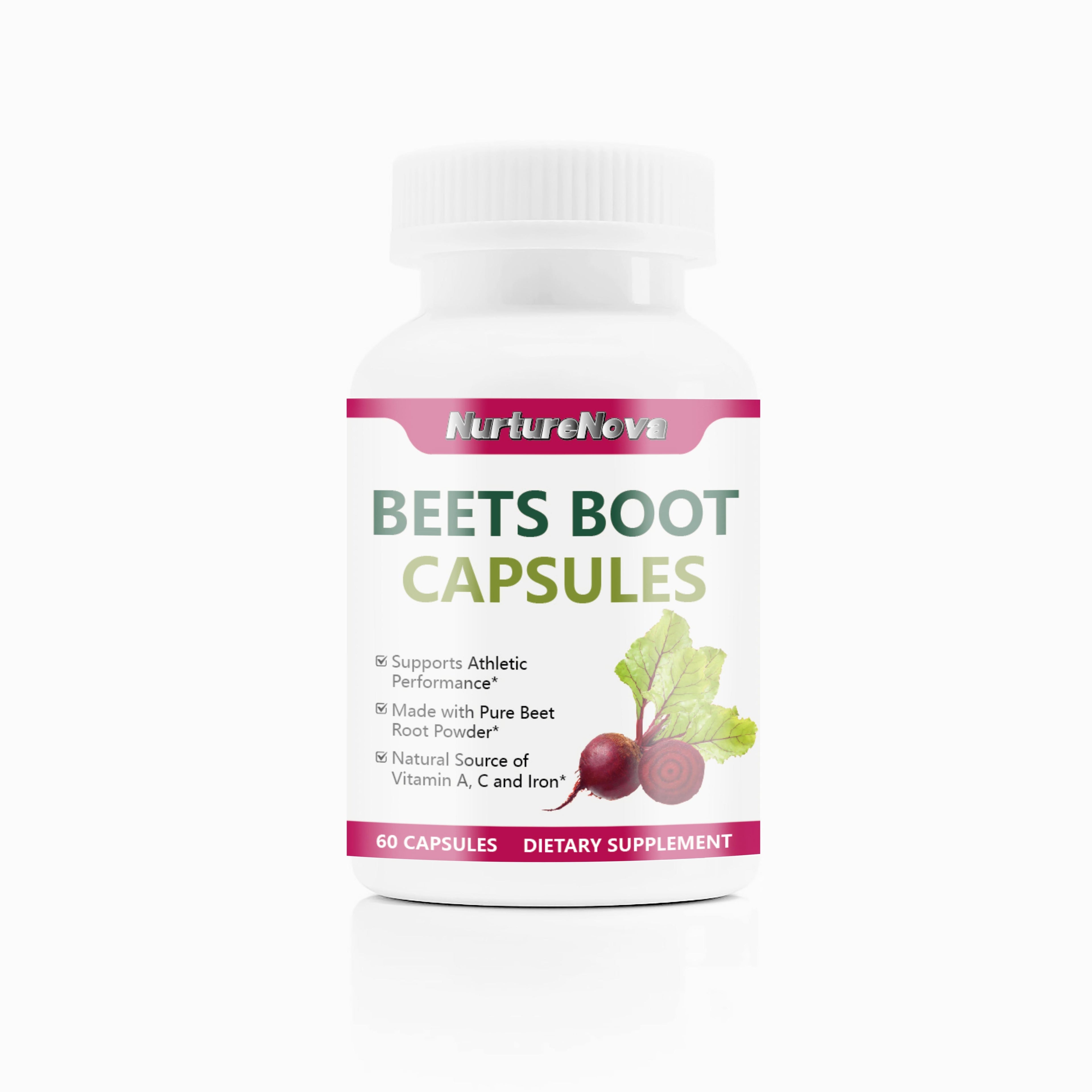 Beet Root Capsules - Nutrient Support |60 Capsules| Dropship