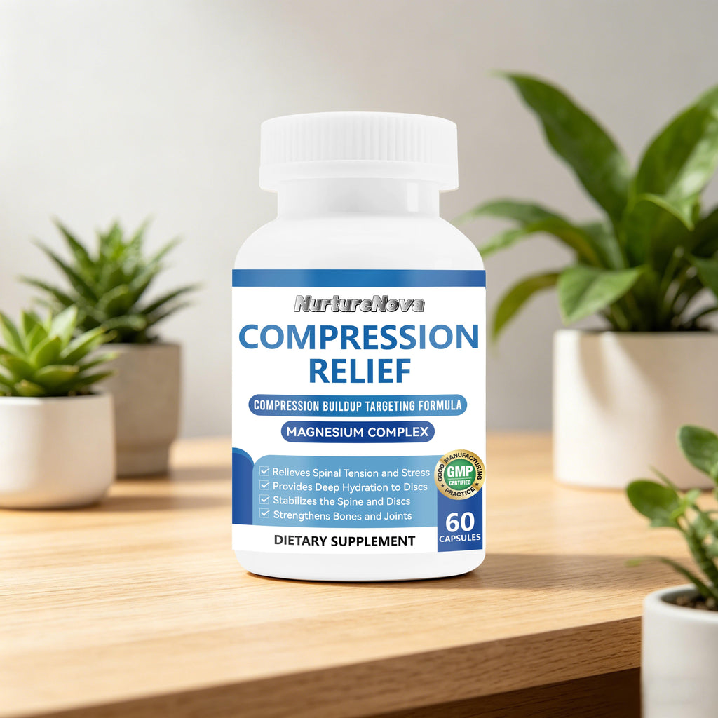 Compression Relief Capsules - Joint Bone Support |60 Capsules|Dropship