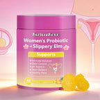 Women's Probiotic Slippery Elm Gummies - Intimate pH Balance | 60 Count | Dropship