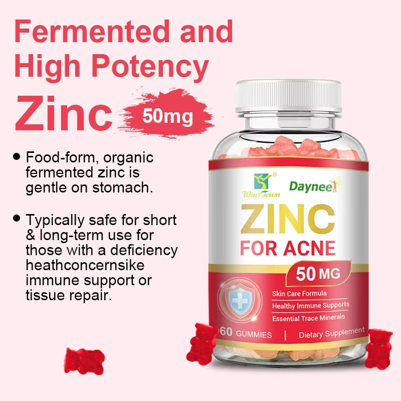 Zinc for Acne Gummies - Skin & Immune Support |60 Count|Dropship