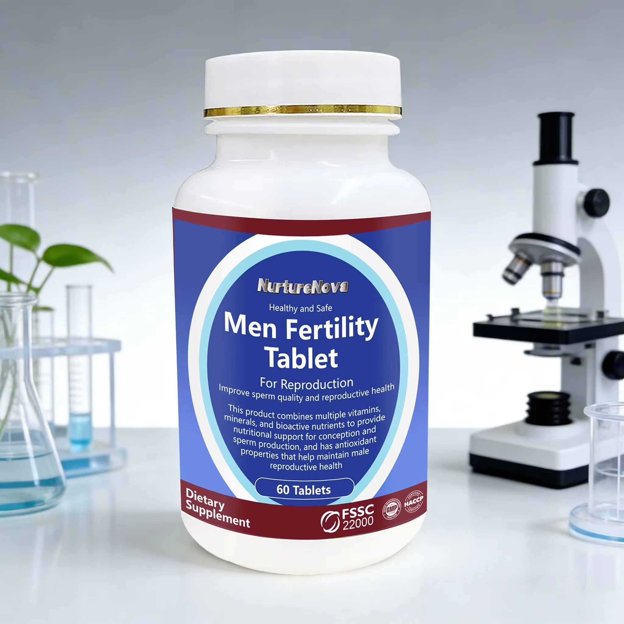 Men Fertility Tablets-Support Male Reproductive|60ct|Dropship