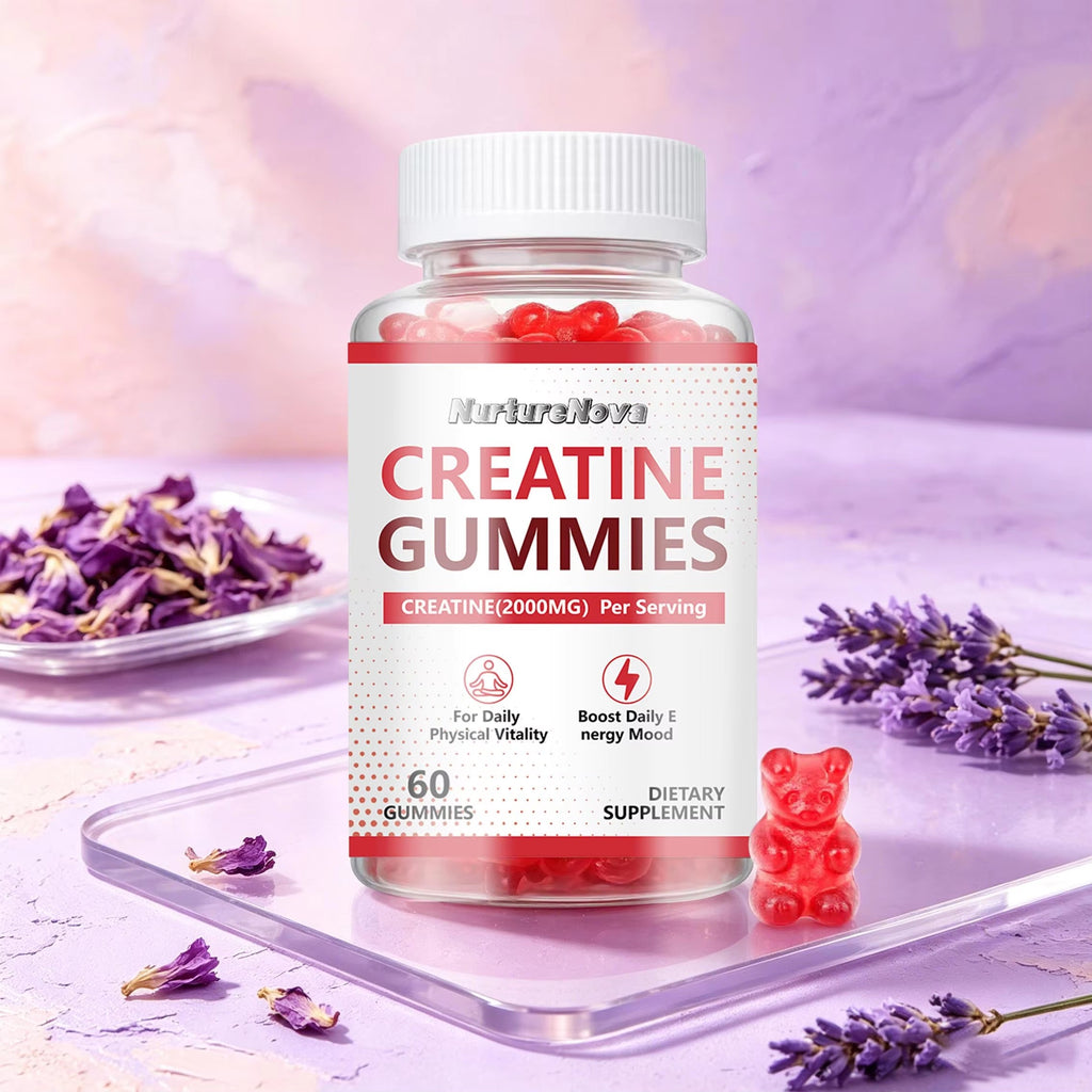 Creatine Gummies - Physical Vitality Support |60 Gummies| Dropship