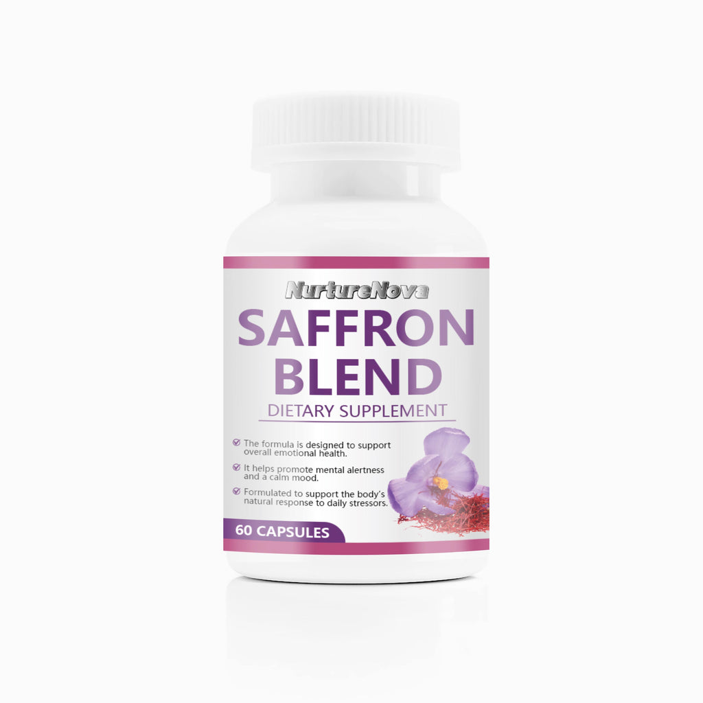 Saffron Blend Capsules - Emotional Mood Support |60 Capsules|Dropship