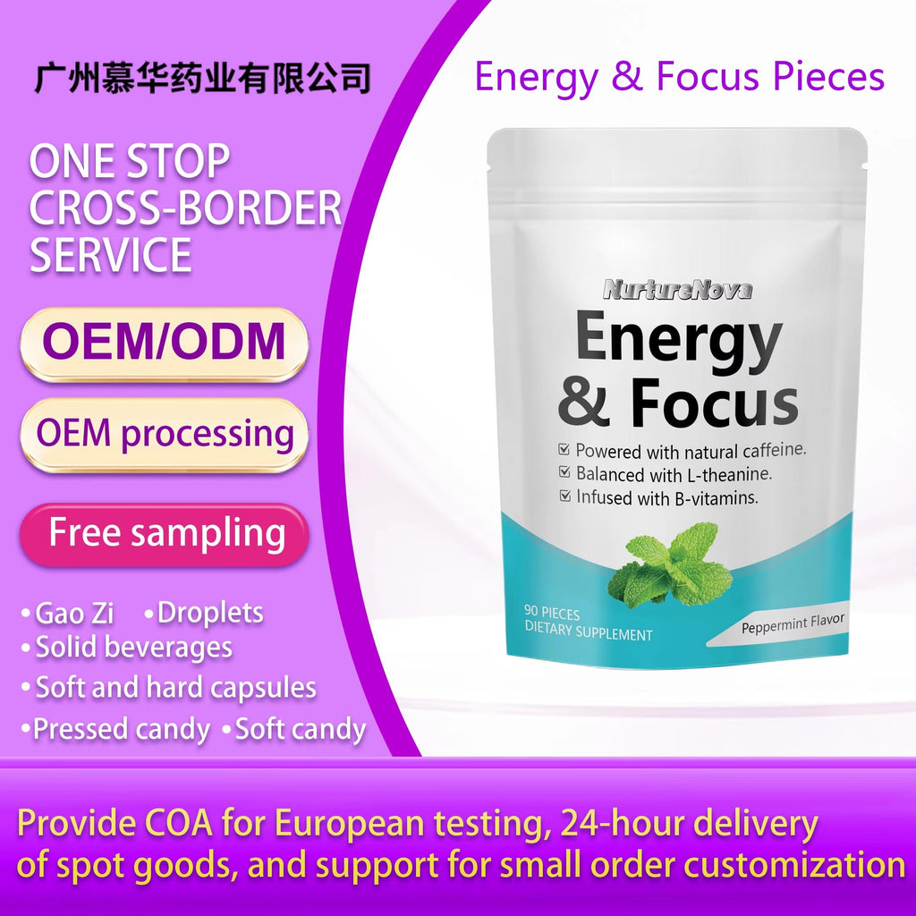 Energy & Focus Pieces - Energy Support | 90 Count | Dropship