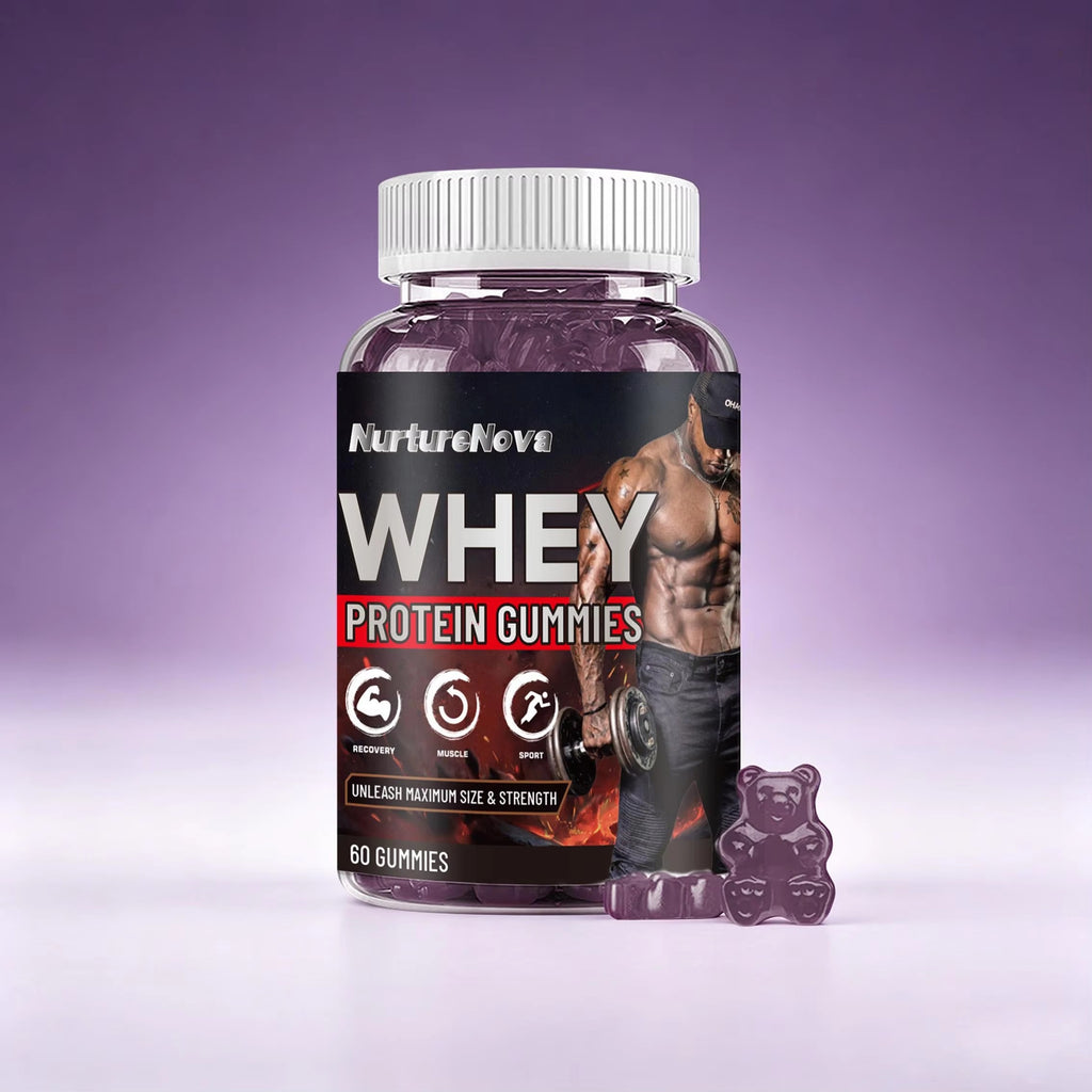 Whey Protein Gummies - Build Muscle|60 Gummies|Dropship