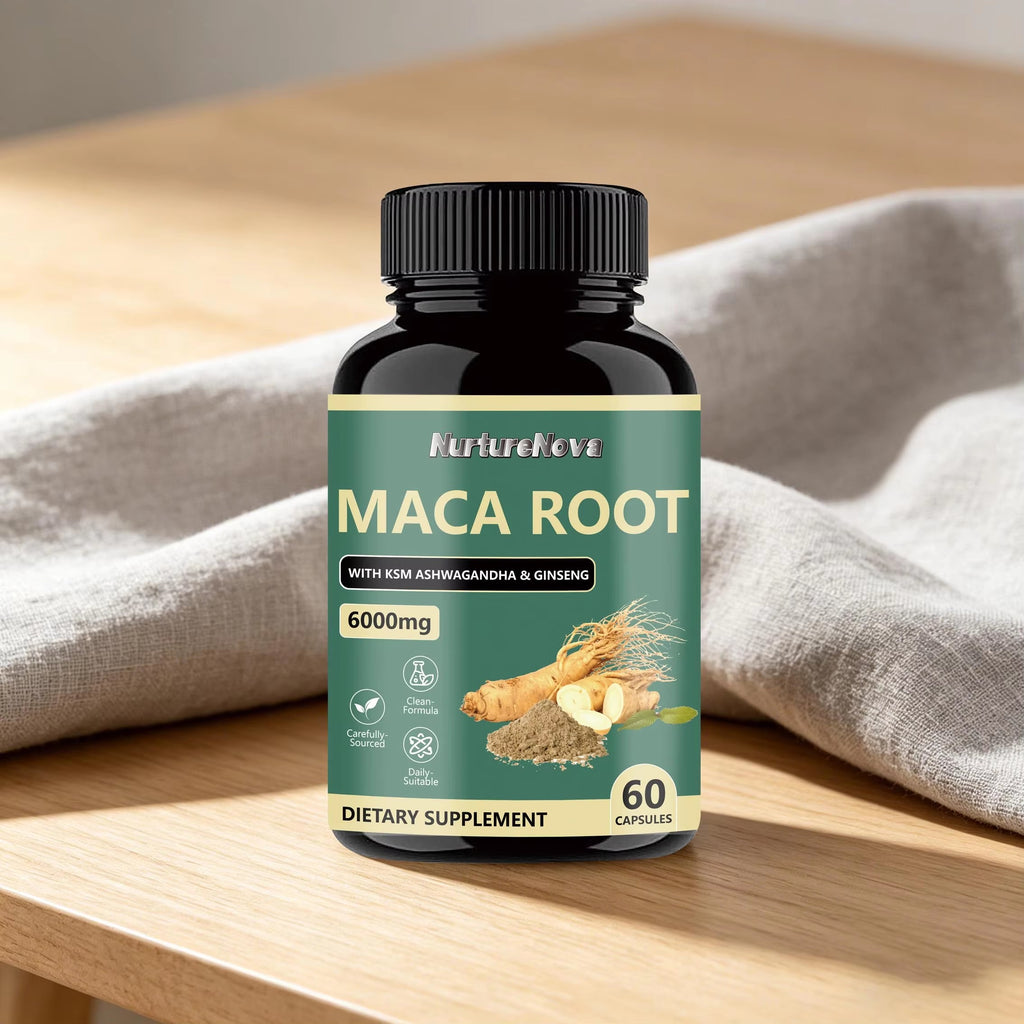 Maca Root Capsules-Support Daily Wellness|60ct|Dropship