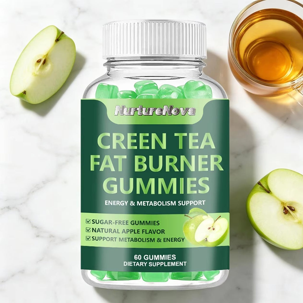Green Tea Gummies - Energy Support |60 Gummies| Dropship
