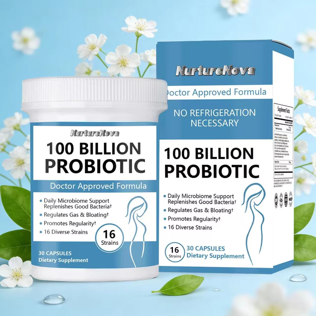 Probiotic Capsules - Health Digestive Support | 30 Capsules | Dropship