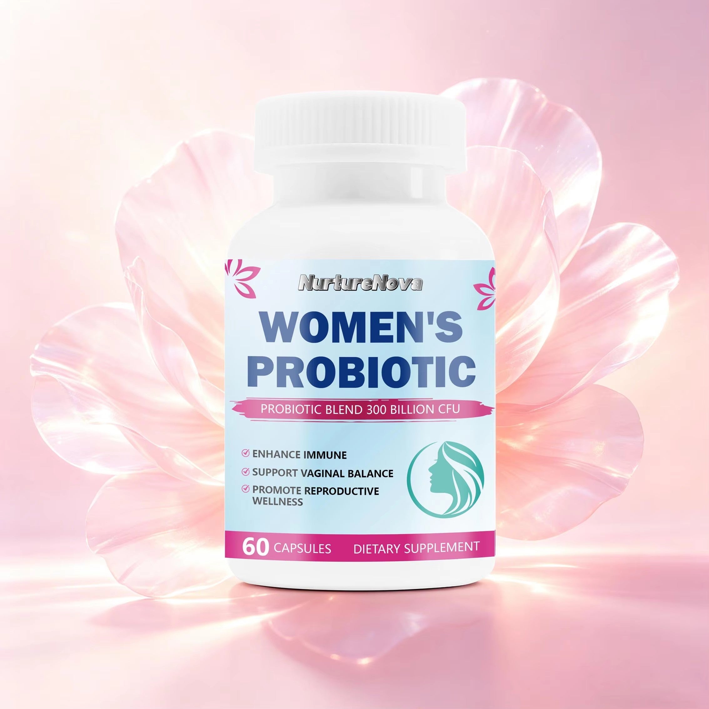 Women's Probiotic Capsules - Vaginal Balance | 60 Capsules | Dropship