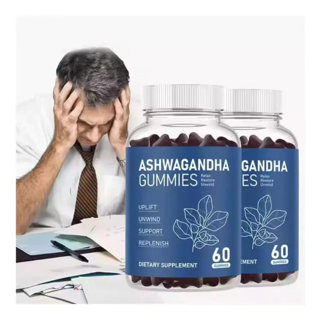 Ashwagandha Gummies - Stress Relief | 60 Gummies | Dropship