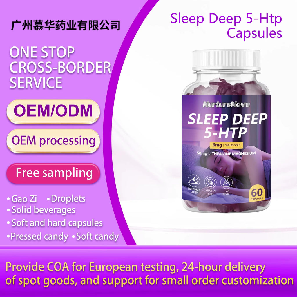 Sleep Deep 5-HTP Capsules - Restful Sleep Support |60 Capsules|Dropship