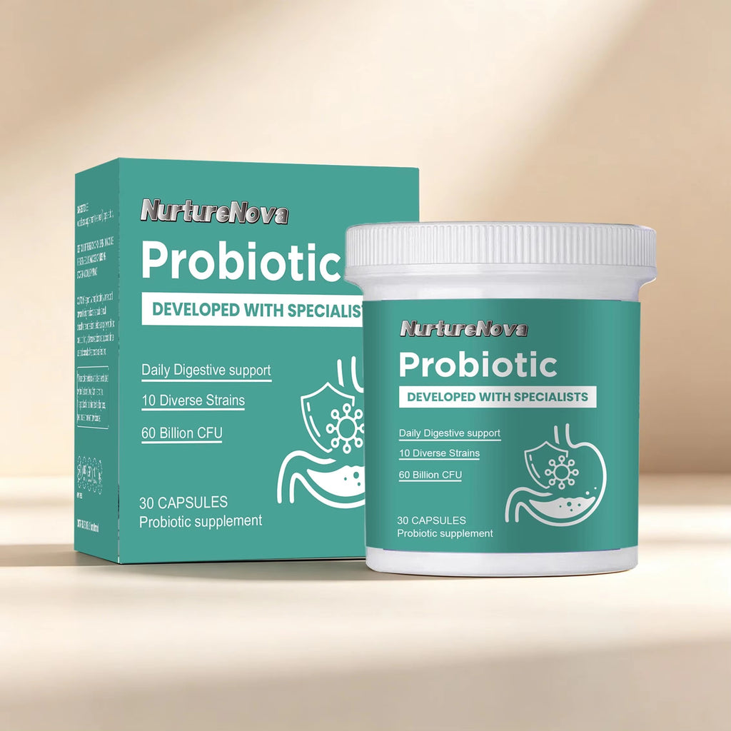 Probiotic Capsules - Digestive Gut Health Support|30 Capsules|Dropship