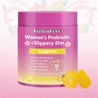 Women's Probiotic Slippery Elm Gummies - Intimate pH Balance | 60 Count | Dropship
