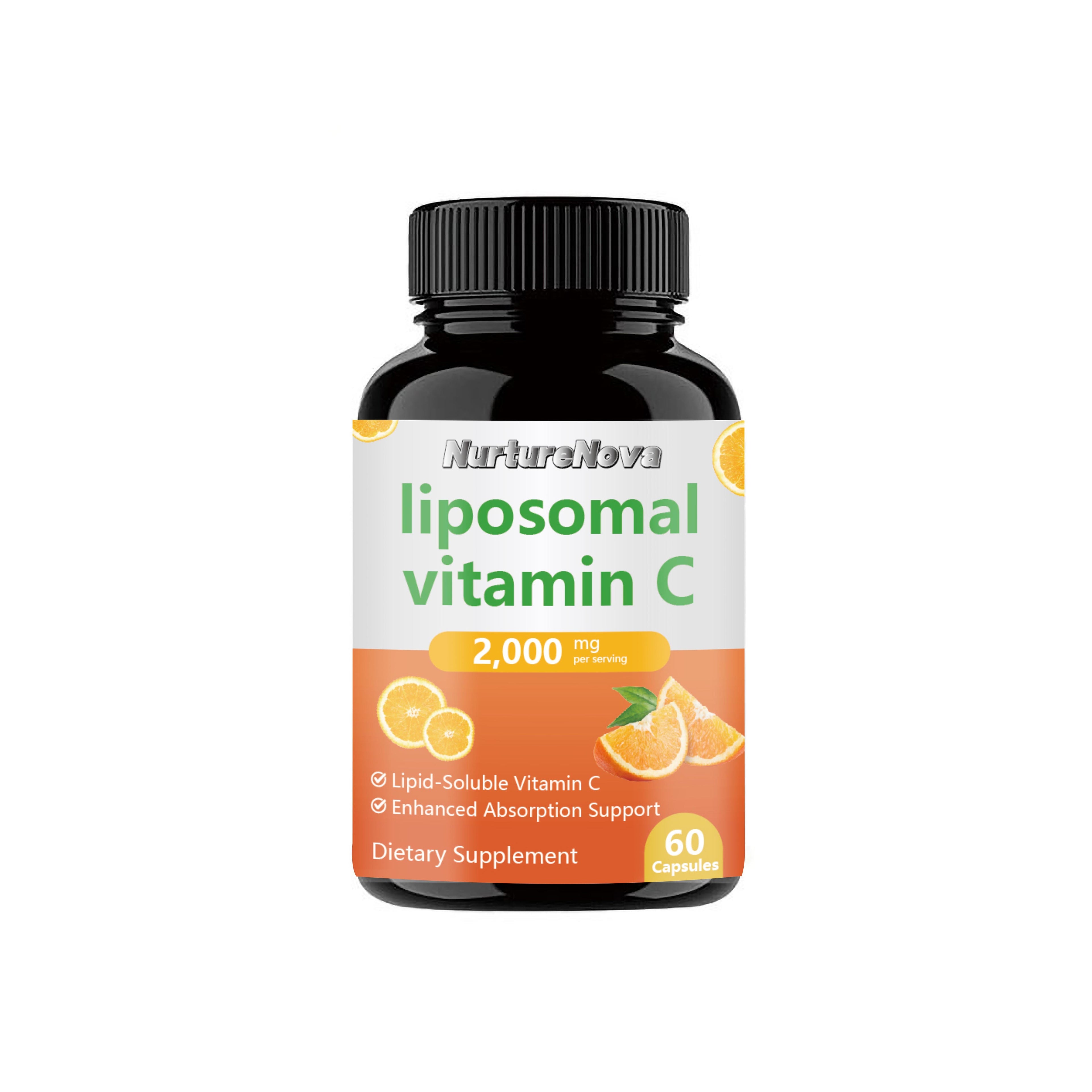 Liposomal Vitamin C Capsules - Immune Support | 60 Capsules | Dropship