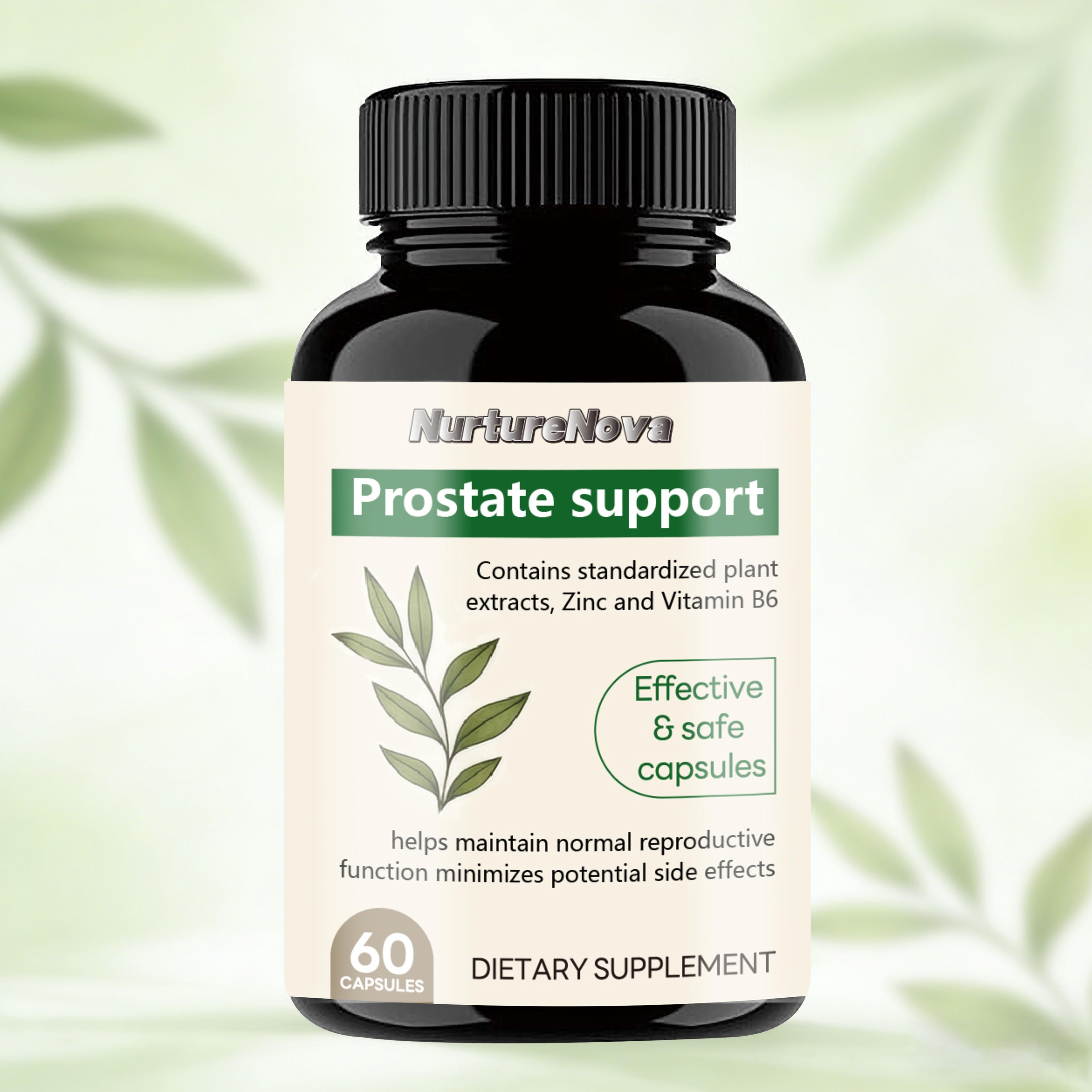 Prostate Support Supplement - Men’s Wellness | 60 Capsules | Dropship