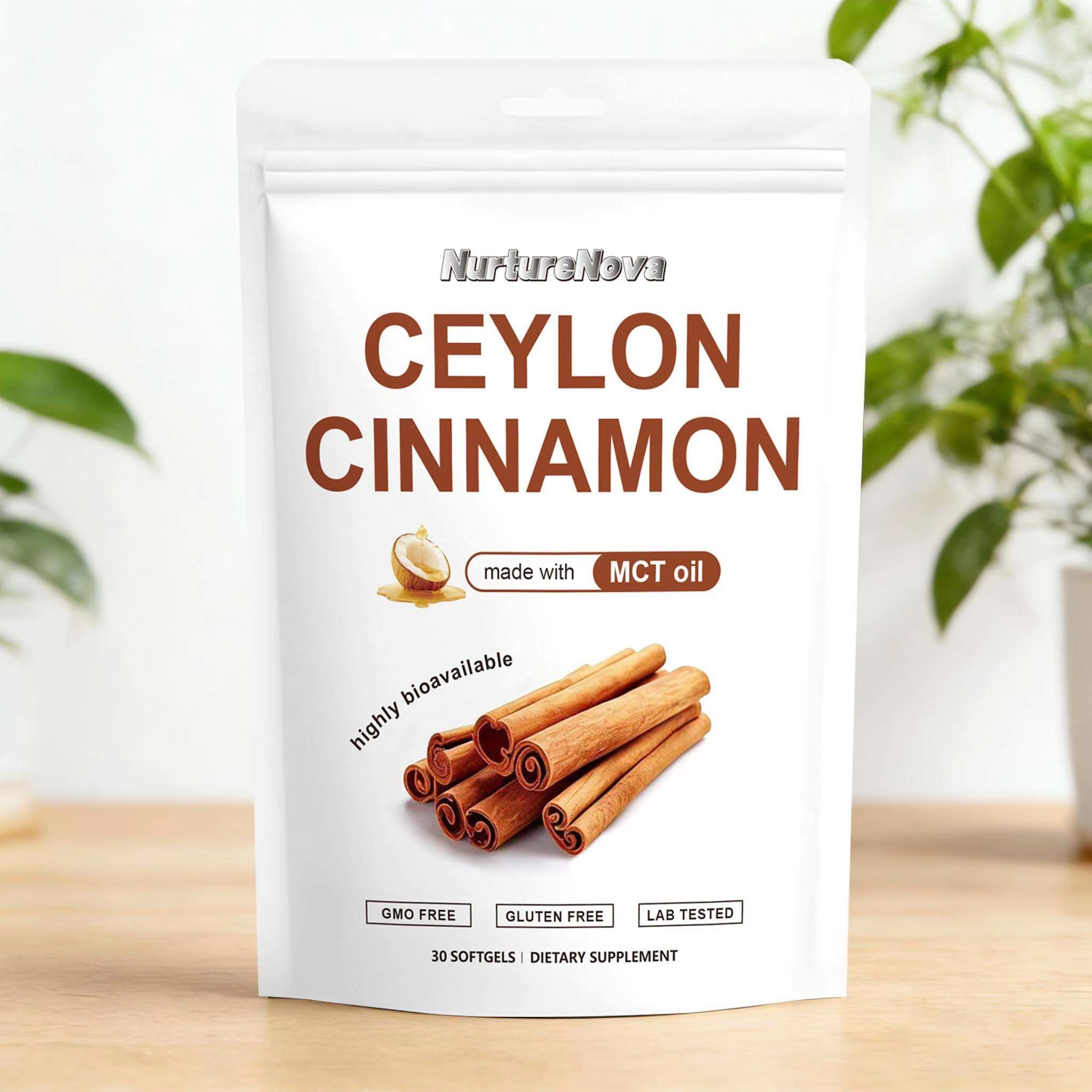 Ceylon Cinnamon Softgels - Metabolic Support | 30ct | Dropship
