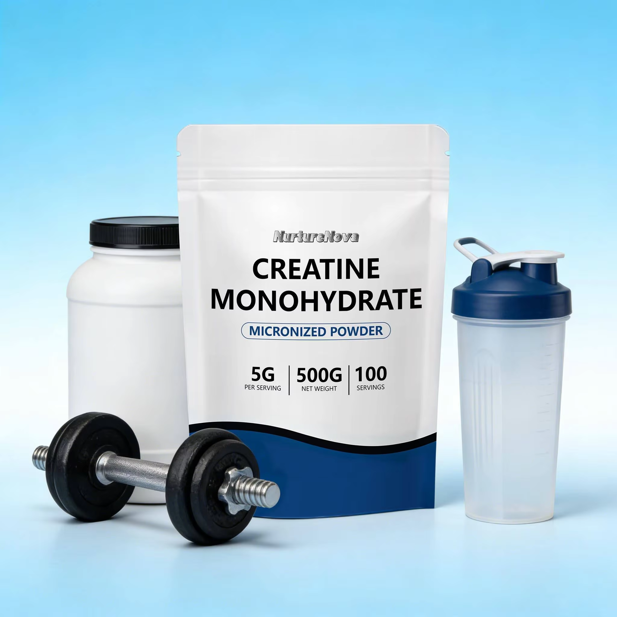 Creatine Monohydrate Powder - Muscle Support | 500g | Dropship