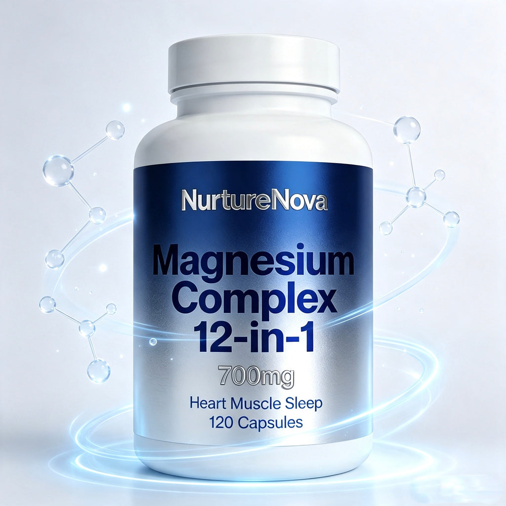 Magnesium Complex Capsules - Mineral Nutritional|120 Capsules|Dropship