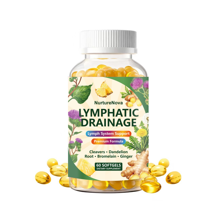 Lymphatic Drainage Softgels-Lymph System Support|60 Softgels| Dropship