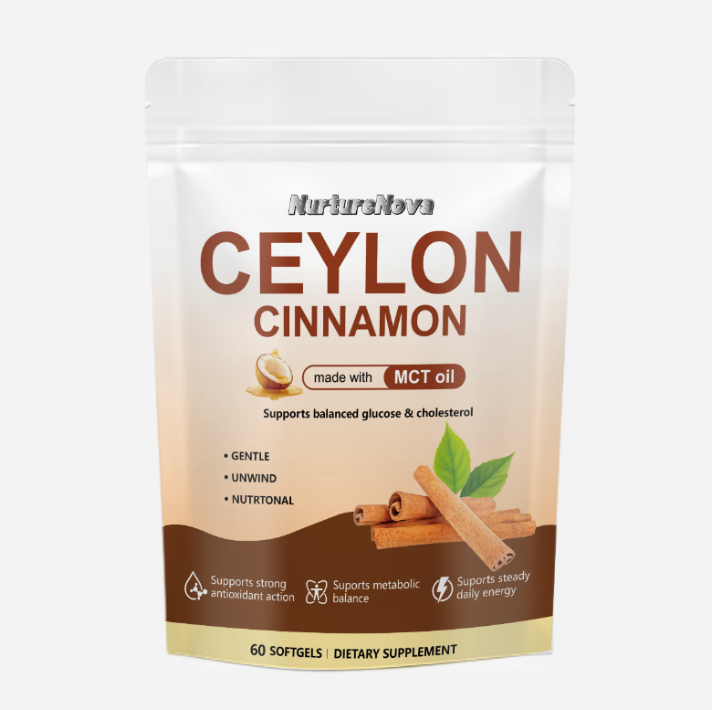 Ceylon Cinnamon Softgels - Blood Sugar Balance | 60 Softgels |Dropship