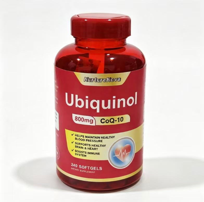 Ubiquinol CoQ10 Softgels - body Wellness | 240 Softgels | Dropship