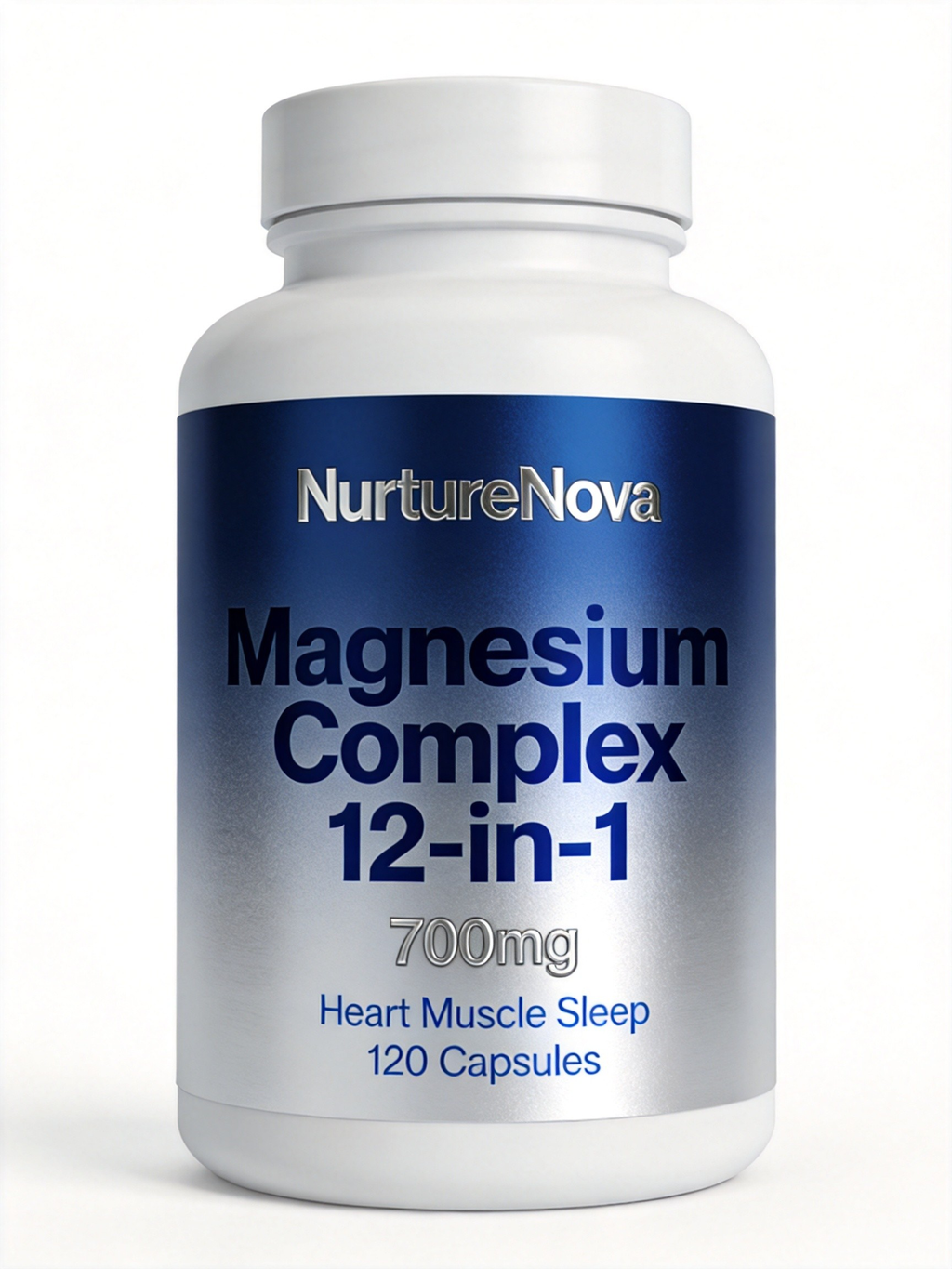 Magnesium Complex Capsules - Mineral Nutritional|120 Capsules|Dropship