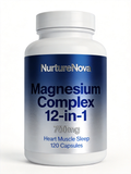 Magnesium Complex Capsules - Mineral Nutritional|120 Capsules|Dropship