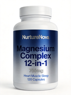 Magnesium Complex Capsules - Mineral Nutritional|120 Capsules|Dropship