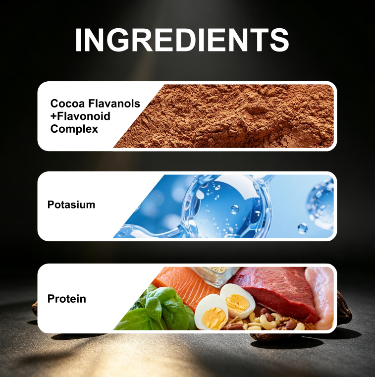 High Flavanol Cocoa Powder - Daily Wellness Support | 200g | Dropship