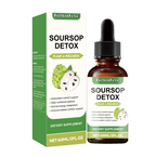 Soursop Detox Liquid Drops - Plant Wellness Support | 60ml | Dropship