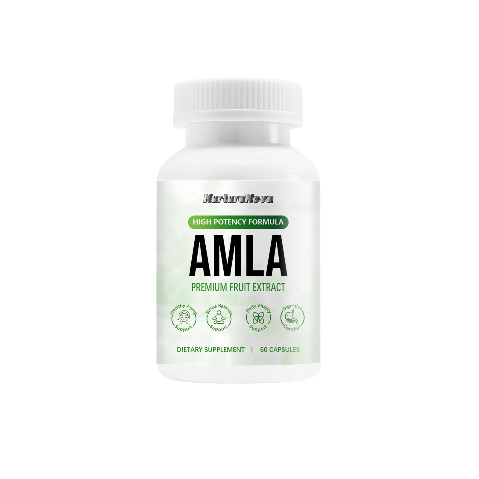 Amla Fruit Capsules - Daily Vitality Support | 60 Capsules | Dropship
