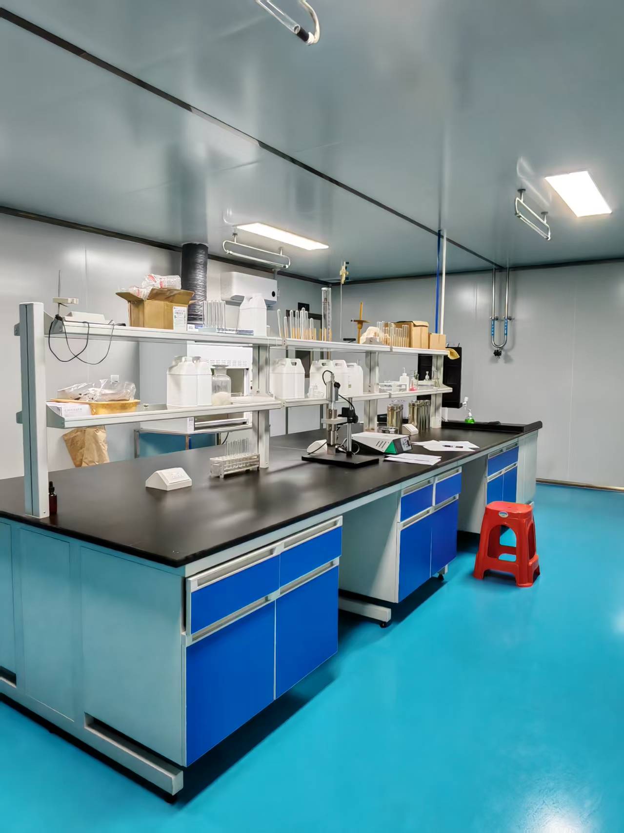 Factory production and quality control facility
